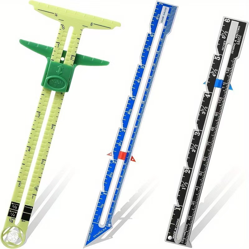 Sewing Gauge Ruler - Regla de Costura 5 en 1,