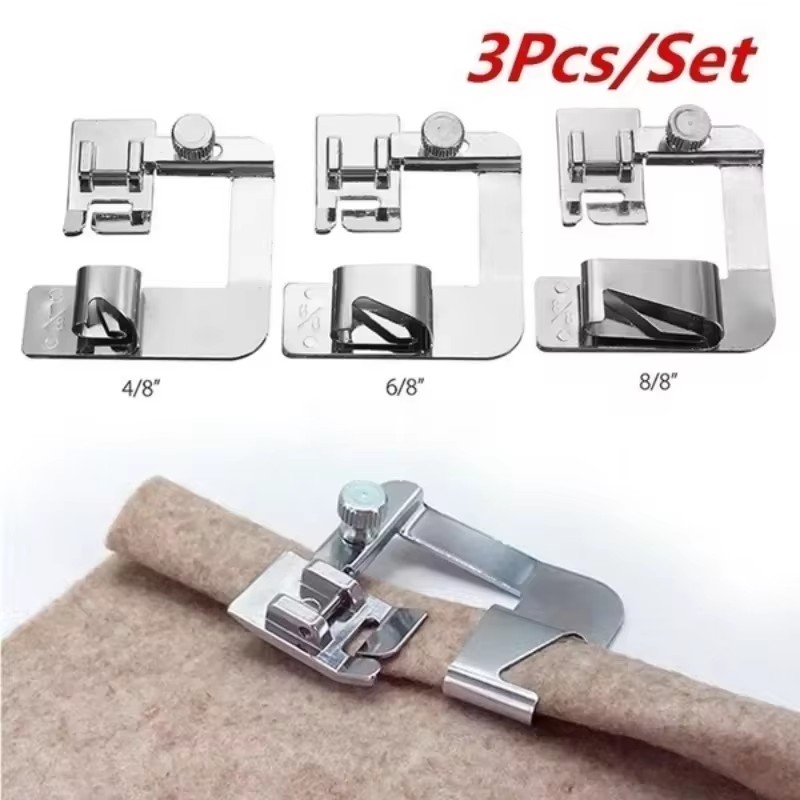 Sewing Gauge Ruler - Juego de Prensatelas para Dobladillo de