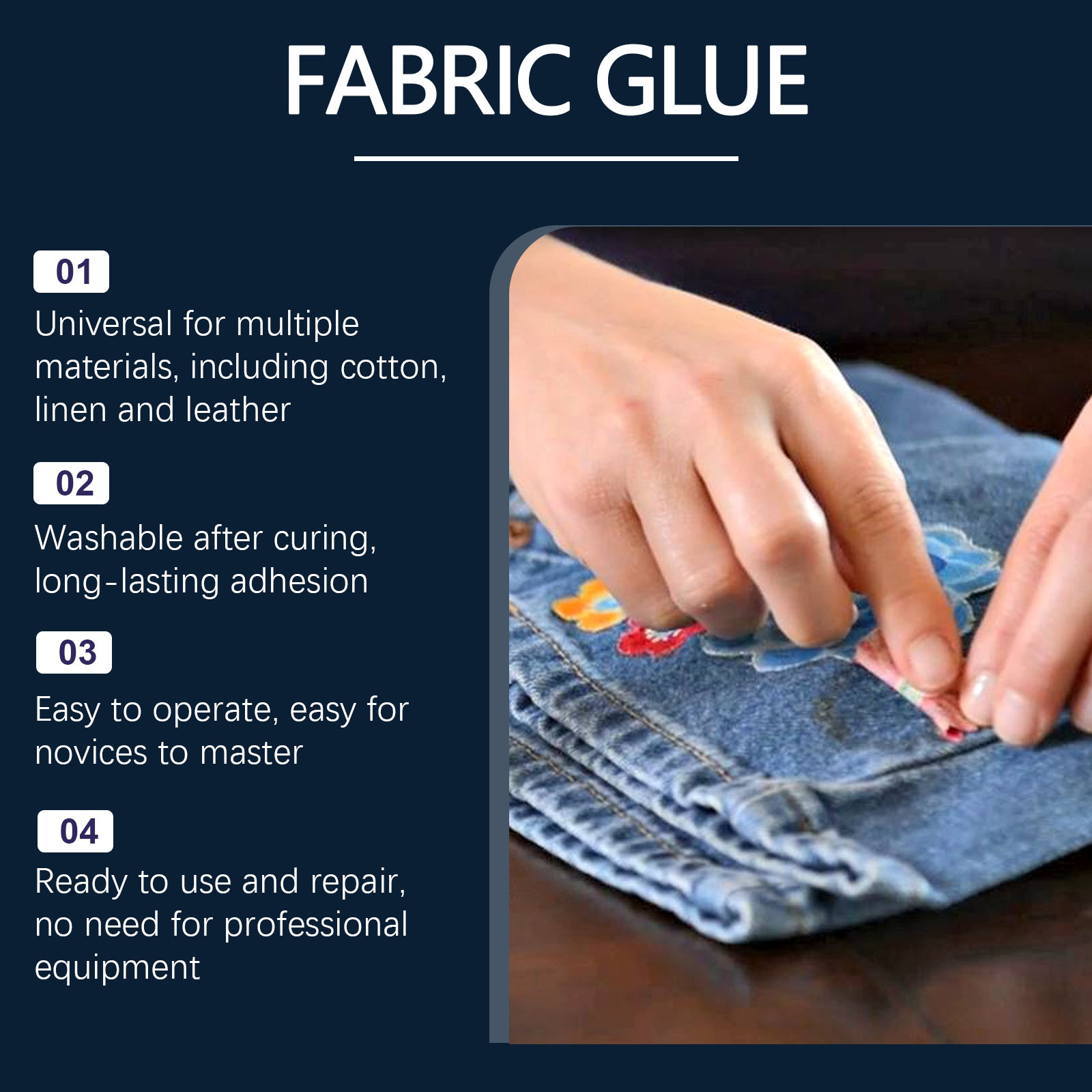 Pegamento para reparar telas J - Textile For Sewing reseña y precio