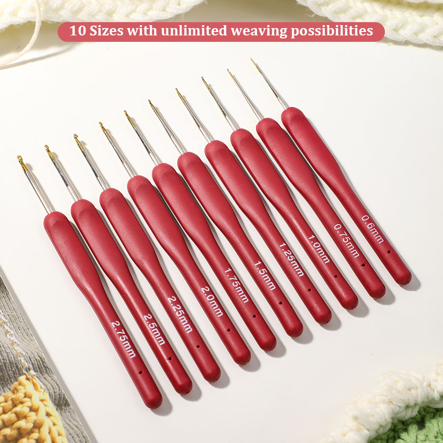 Juego de 10 Uds de ganchillo r - Sewing Necessities reseña y precio