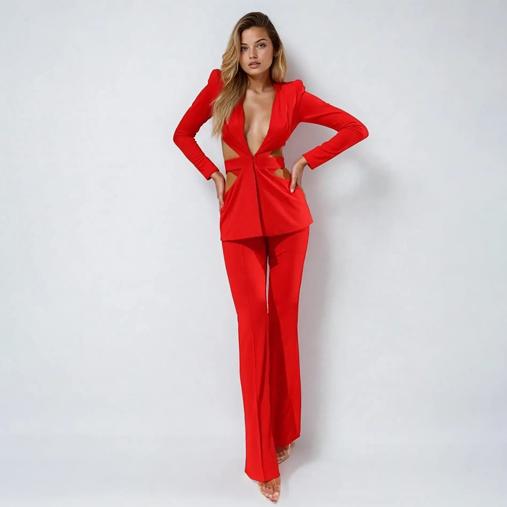 Conjunto de Blazer y Pantalone - Shoulder Pad Set In reseña y precio