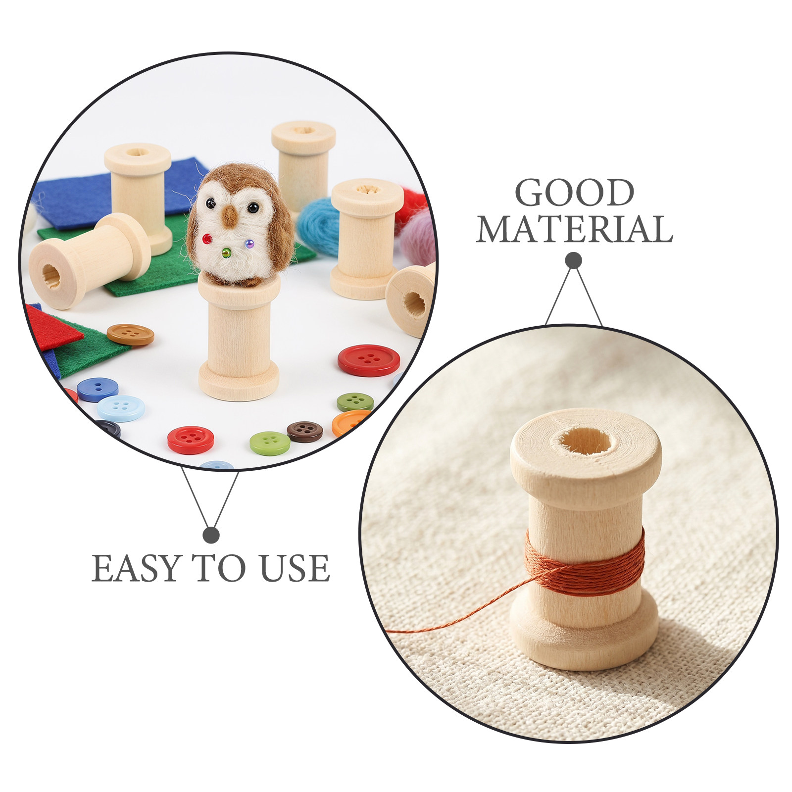 100 unidades de carretes de ma - Thread Bobbins Empty reseña y precio