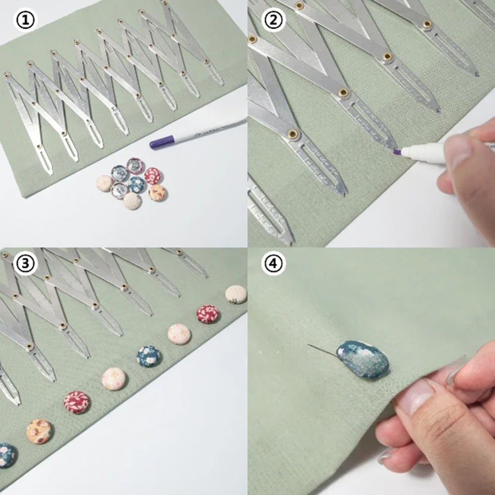 Accesorios de costura de calib - Sewing Gauge Ruler reseña y precio