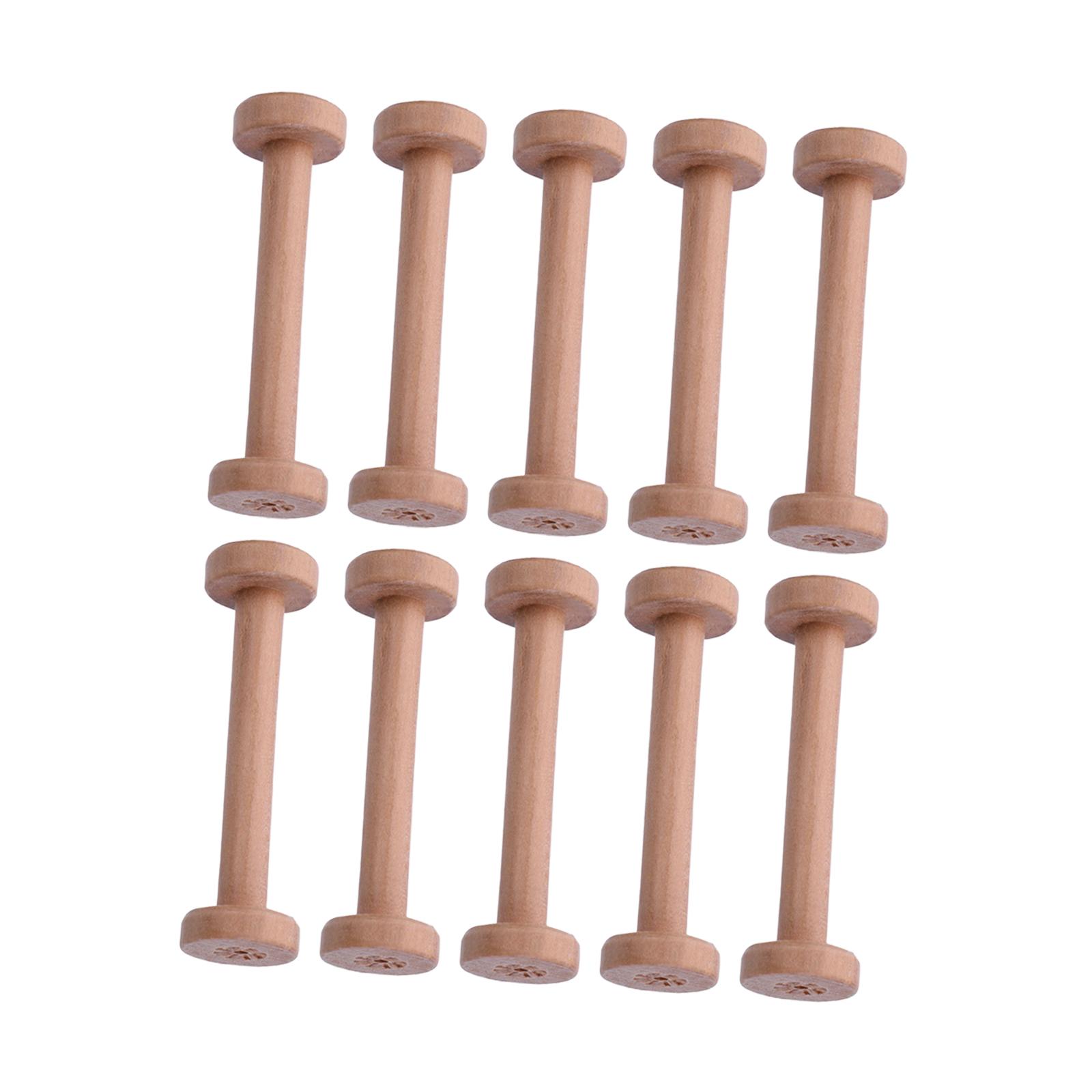 Bobinas de Madera (10 Piezas)  - Thread Bobbins Empty reseña y precio