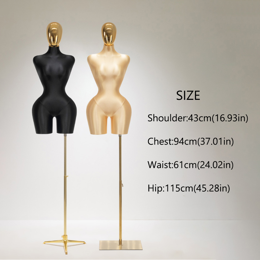 Maniquíes de plástico de talla - Dress Form Mannequin reseña y precio