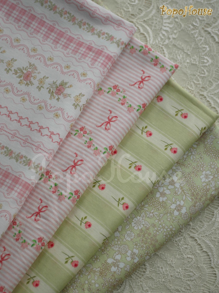 Tela de algodón Floral verde r - Sewing Textiles reseña y precio