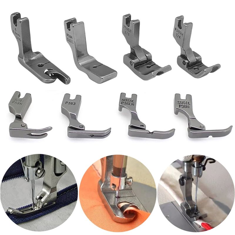 Juego de prensatelas A84E-31 P - Sewing Tt reseña y precio