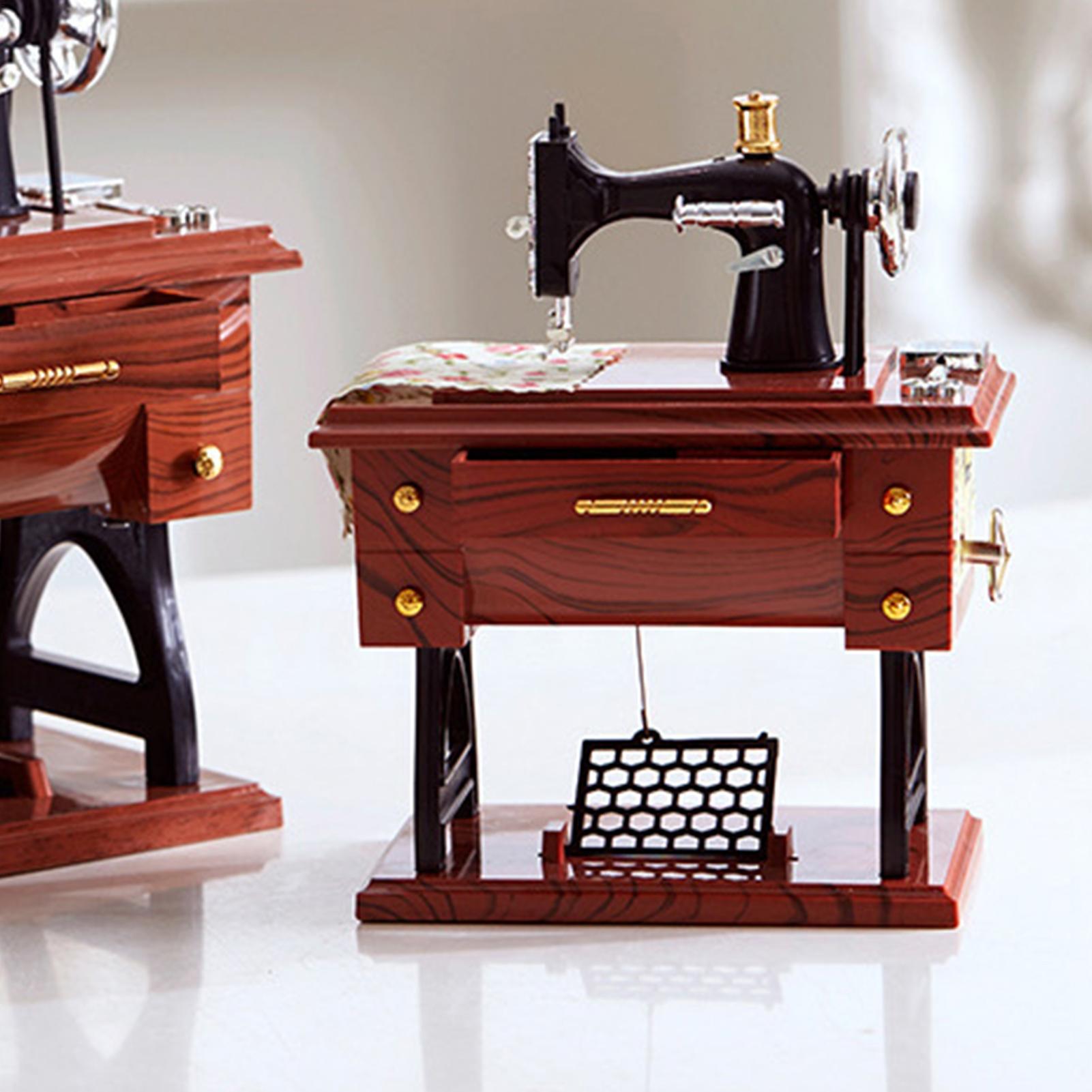 Caja de Música de Cuerda Vinta - Sewing Gathering reseña y precio