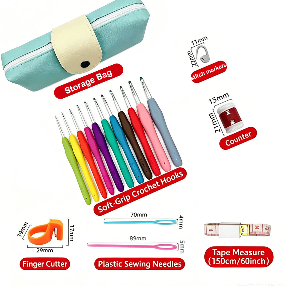 Juego de 37 Agujas de Ganchill - Sewing Kit reseña y precio