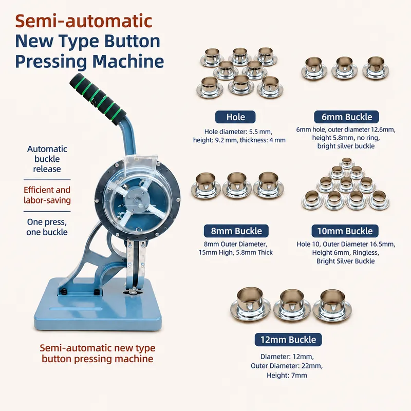Máquina de ojales semiautomáti - Sewing Machine In Textile Industry reseña y precio